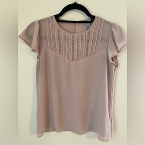 H&M Light Pink Blouse Size 4